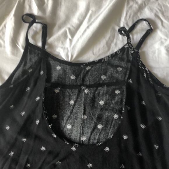 Black Sleeveless Dress - Picture 3 of 3